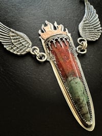 Image 3 of Winged Sonoran Sunrise Necklace