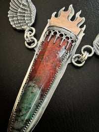 Image 2 of Winged Sonoran Sunrise Necklace