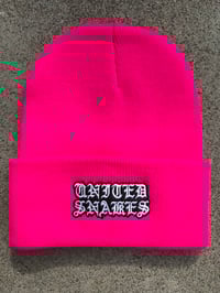 Image 2 of EMBROIDERED LOGO ROLLUP BEANIES