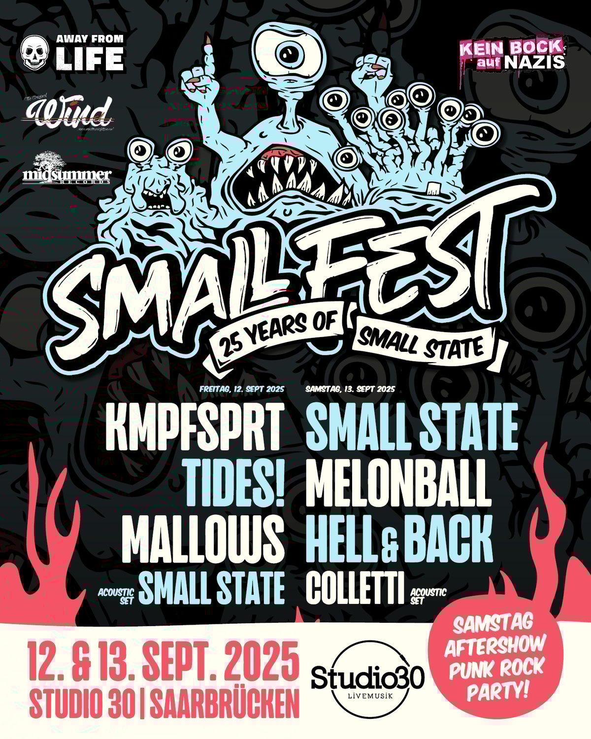 SMALL FEST - 25 Years of SMALL STATE / Kombi-Tickets