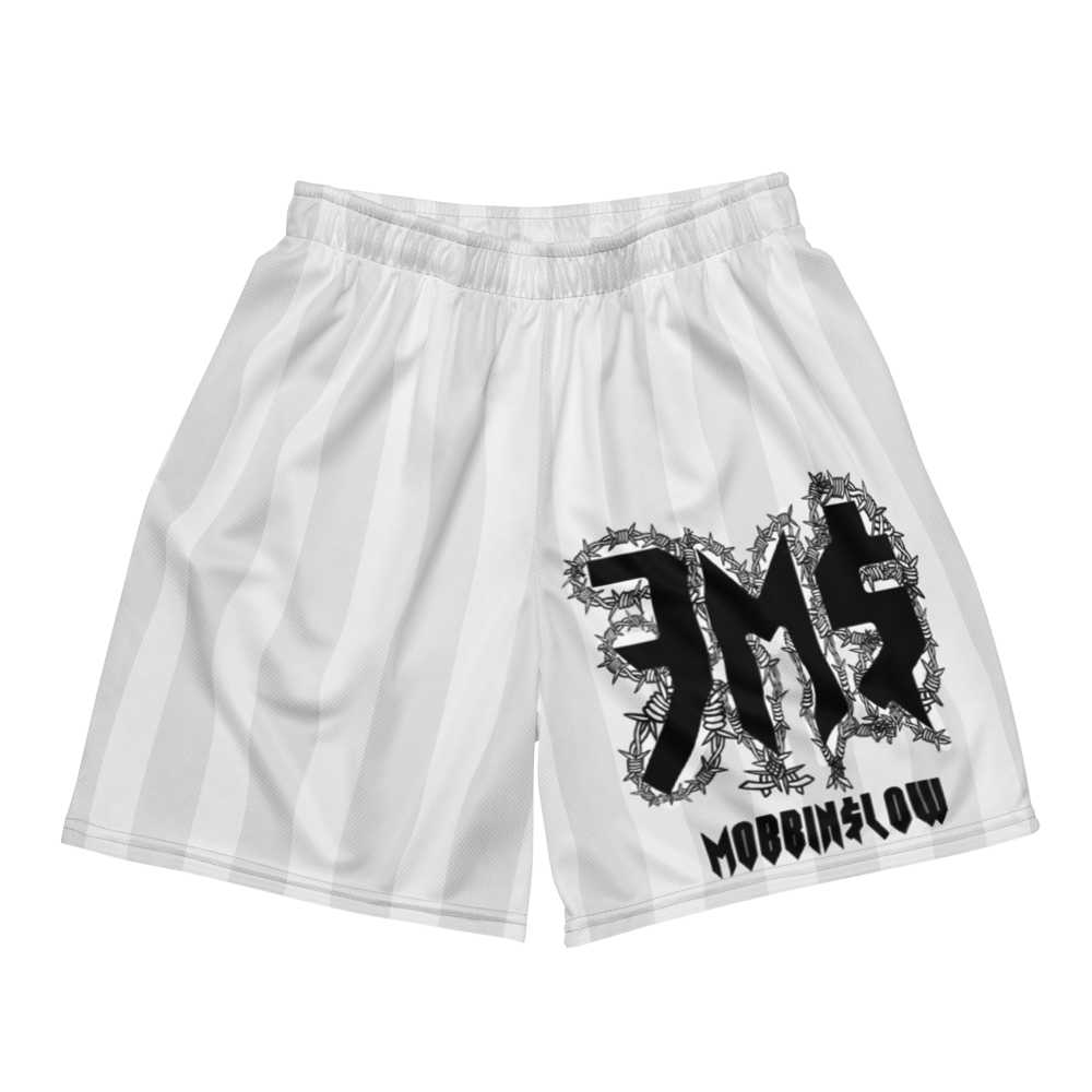 Image of Exclusive barbwire 3M$ logo Mesh shorts