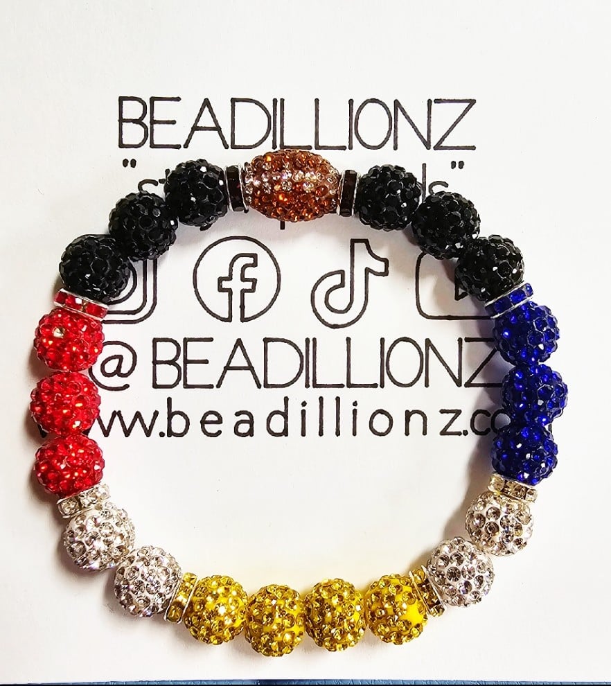 Image of Beadillionz inspired theme sports Steelers 