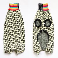 Image 8 of woven tank italian greyhound catneydogney upcycled dog jumpsuit pajama legs romper long iggy