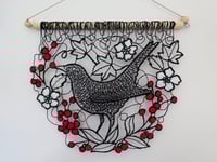 Image 1 of Blackbird Wall Hanging