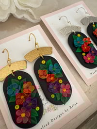Image 3 of Flores Mexicanas Earrings