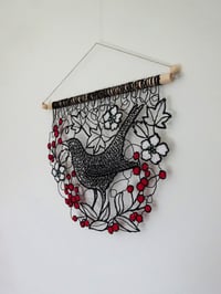 Image 3 of Blackbird Wall Hanging