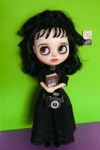 Image 2 of Lydia Deetz Inspired Blythe Doll