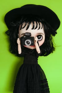 Image 4 of Lydia Deetz Inspired Blythe Doll