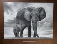 Image 3 of 18x24 ORIGINAL ART “Unwavering protector”  2024