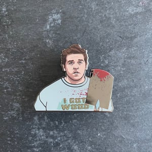 Shaun & Ed hard enamel pin badges