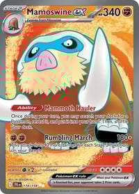 Mamoswine ex - 174/159 - SV09: Journey Together - Near Mint
