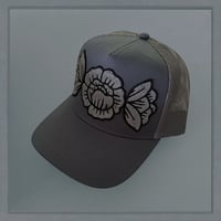 Image 2 of Gray Floral Burst