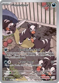Houndour - 204/197 - SV03: Obsidian Flames - Lightly Played