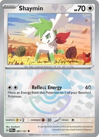 Shaymin (Poke Ball Pattern) - SV: Prismatic Evolutions - Lightly Played
