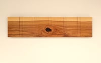 Image 2 of Wood wall coat rack, 5 hooks.