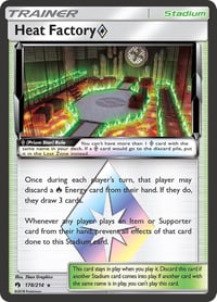 Heat Factory Prism Star - SM - Lost Thunder - Lightly Played