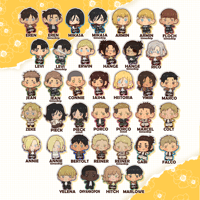 [PREORDER] AoT Linking Charm Keychains