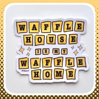 Image 1 of WAFFLE HOME Sticker