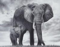 Image 2 of "Unwavering protector" print