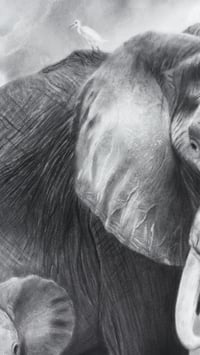 Image 5 of "Unwavering protector" print