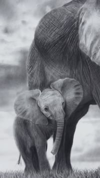 Image 7 of "Unwavering protector" print