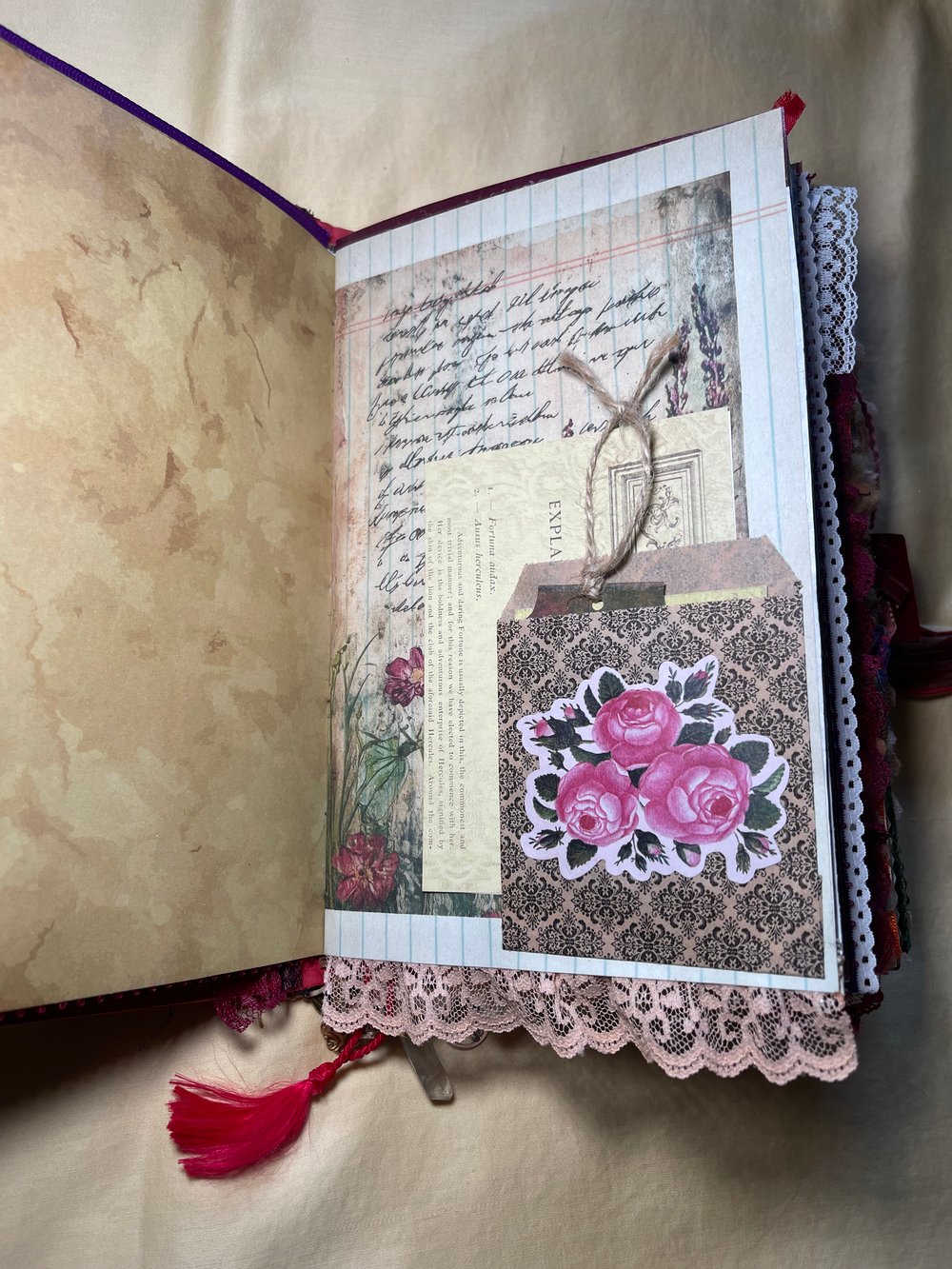 Image of Romani Themed Junk Journal (192 Pages)