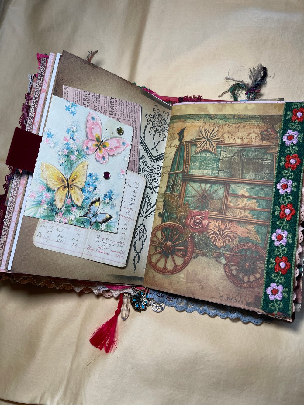 Image of Romani Themed Junk Journal (192 Pages)
