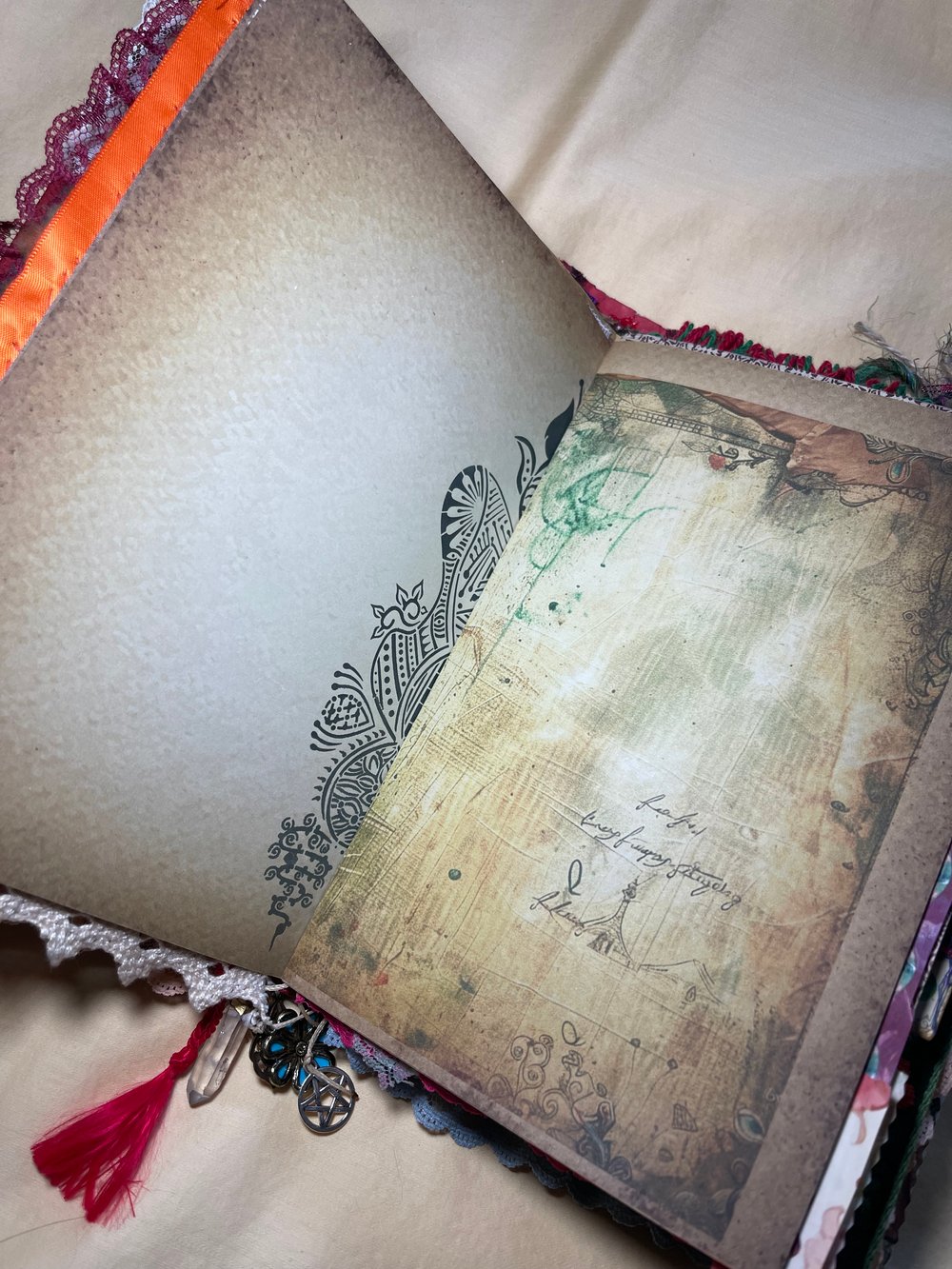 Image of Romani Themed Junk Journal (192 Pages)