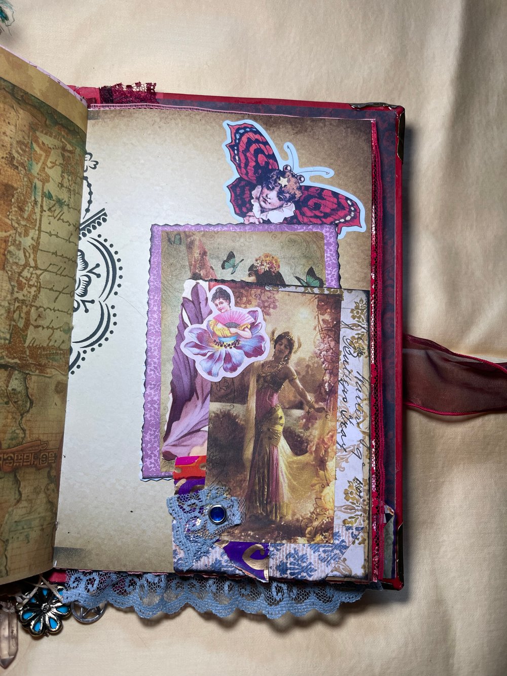 Image of Romani Themed Junk Journal (192 Pages)
