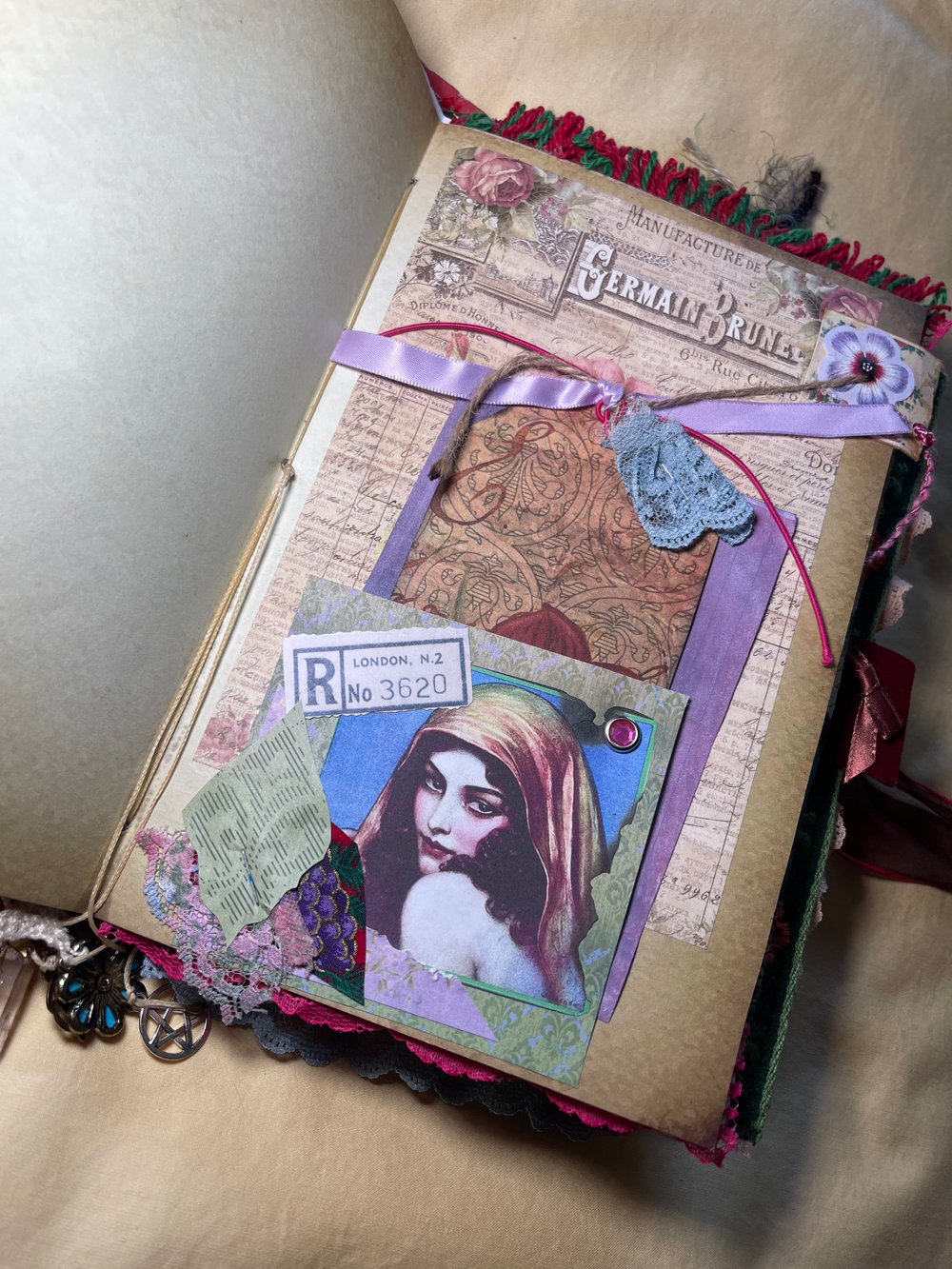 Image of Romani Themed Junk Journal (192 Pages)