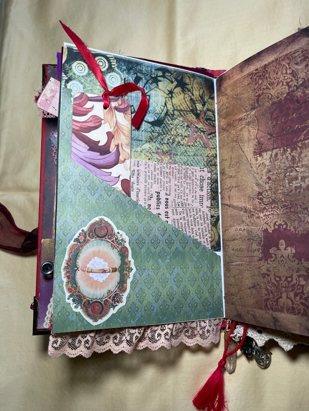 Image of Romani Themed Junk Journal (192 Pages)