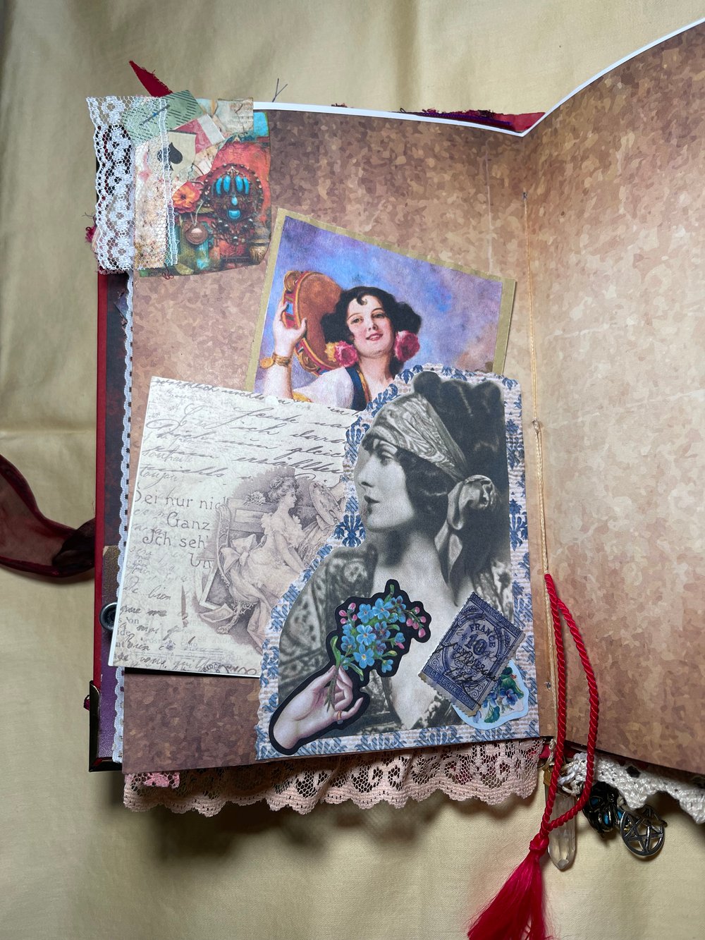 Image of Romani Themed Junk Journal (192 Pages)