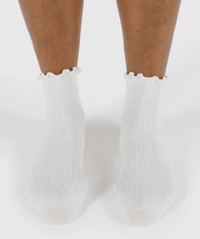 Image 3 of Baggu - Lettuce Edge Socks Set of 2