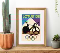 Image 1 of Lotus 108 A3 or A4 print - by Graphics Monkey