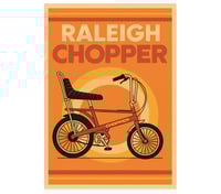 Image 2 of Raleigh Chopper A3 or A4 print - by Graphics Monkey