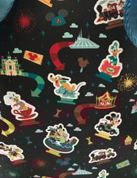 Image 4 of Loungefly Disney Parks Disneyland World Castle Backpack