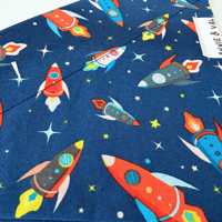 Image 2 of Spaceships Dog Bandana