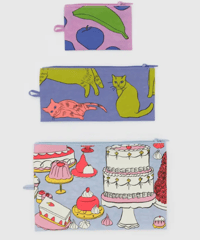 Image 9 of Baggu - Flat Pouch Set