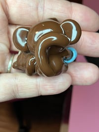 Image 4 of Monkey charms/ Monkey desk friend, Polymer clay charm, Polymer clay desk friend, Kawaii monkey charm