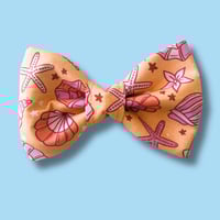 Image 2 of Mermaid Shells Dog Bow Tie