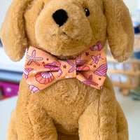 Image 4 of Mermaid Shells Dog Bow Tie