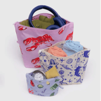 Image 3 of Baggu - Go Pouch Set 