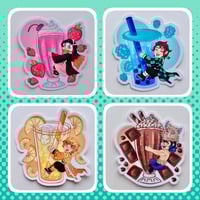 Image 2 of Demonslayer Drink Stickers