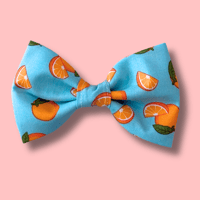 Image 2 of Oranges Dog Bow Tie