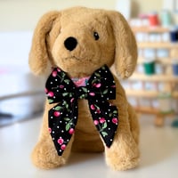 Image 3 of Cherry Polkadots Dog Bow Tie