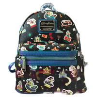 Image 1 of Loungefly Disney Parks Disneyland World Castle Backpack