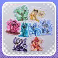 Image 1 of Middle Part Stickers