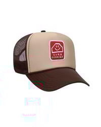 Image 1 of CJ MESH HESH TRUCKER CAP BROWN/TAN 