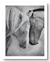 Image 1 of Giclee print “Contrasting love” 