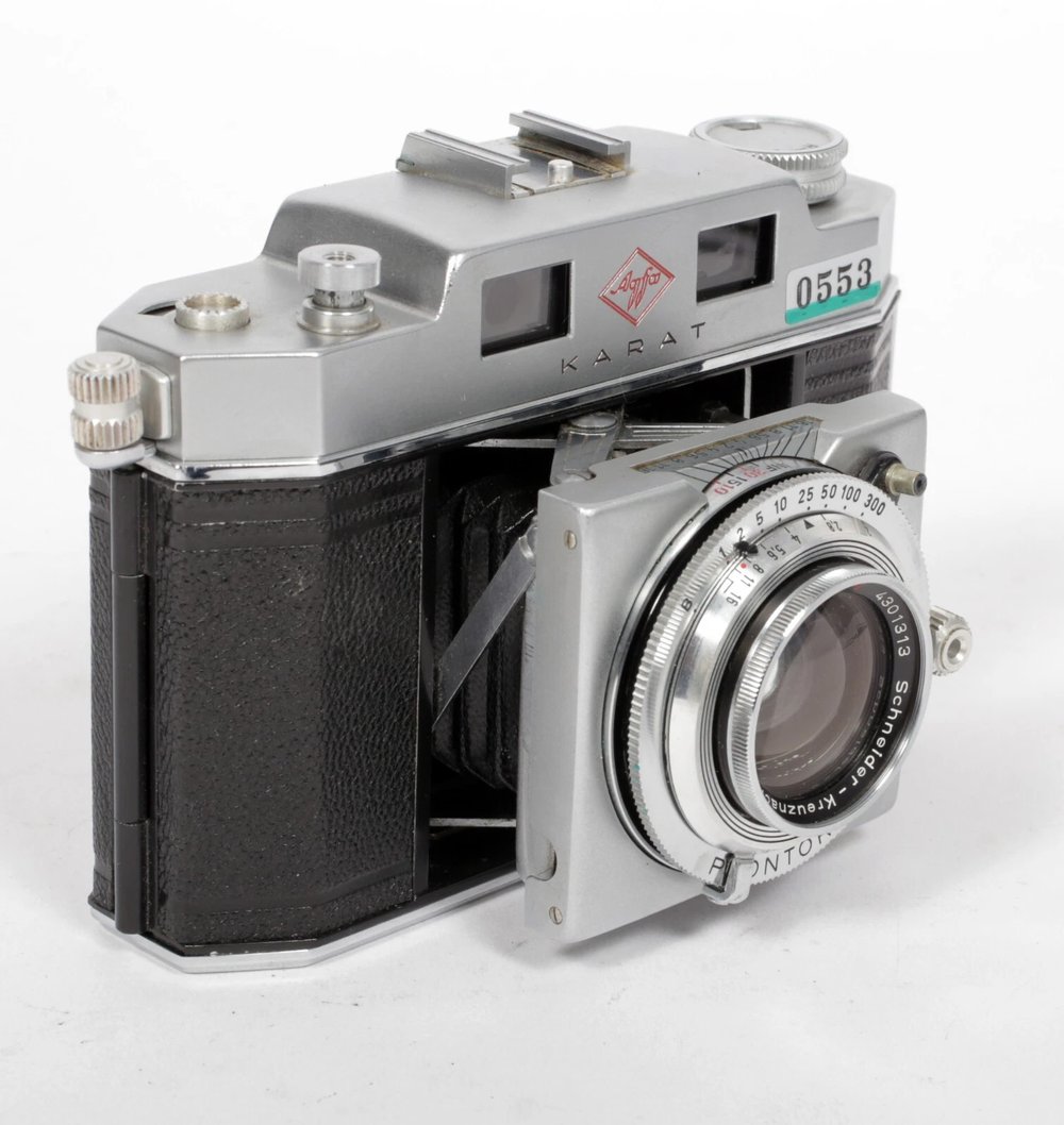 Image of AGFA Karat 36 35mm camera Xenon 50mm F2.0 lens FULL CLA #0553 TESTED